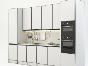 modern kitchen 3D Model