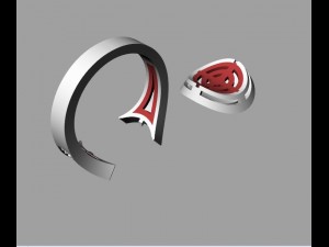 bvlgari-bulgari ring Modelo de Impressão 3D