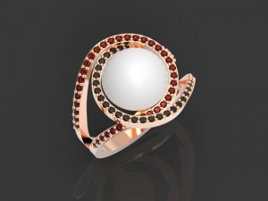 ring pearl 3D Print Model