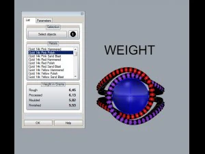 戒指珍珠 3D 打印模型