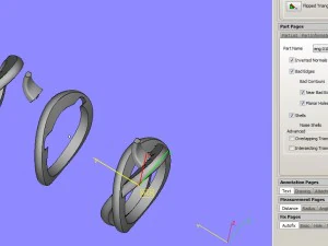 Verlobungsring 3D Druckmodell