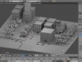 How To Make A City Section In Blender 278a 3D-Modell