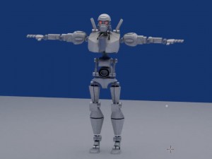 How to make a droid robot character in blender 278 c 3D Tutorials