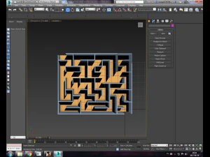 labyrinthe - facile Modèle 3D