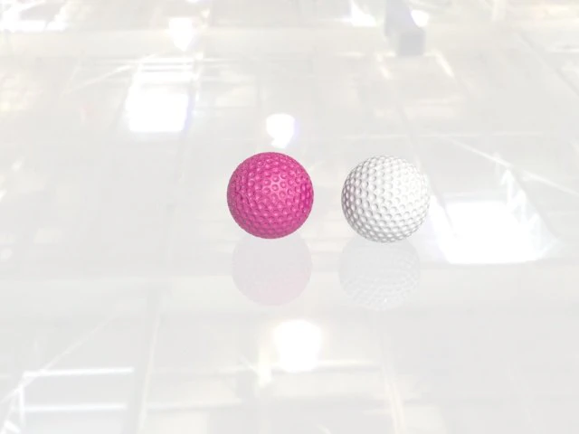balle de golf Modèle 3D .c4d .max .obj .3ds .fbx .stl .blend