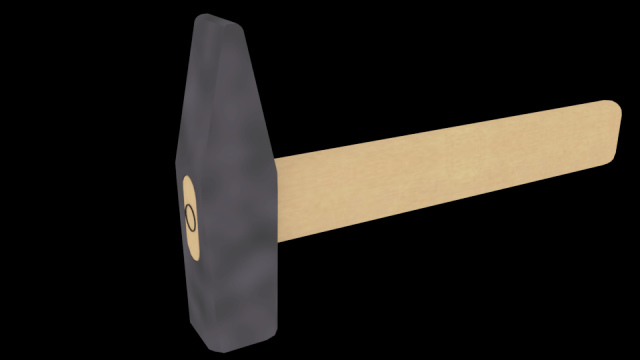 hammer Modelo 3D .c4d .max .obj .3ds .fbx .stl .blend