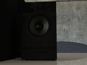 subwoofer Modello 3D