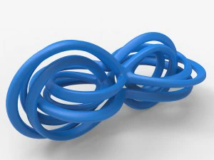 数学オブジェクト004 3Dプリントモデル