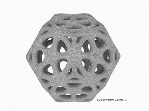 math object 006 3D-printmodel
