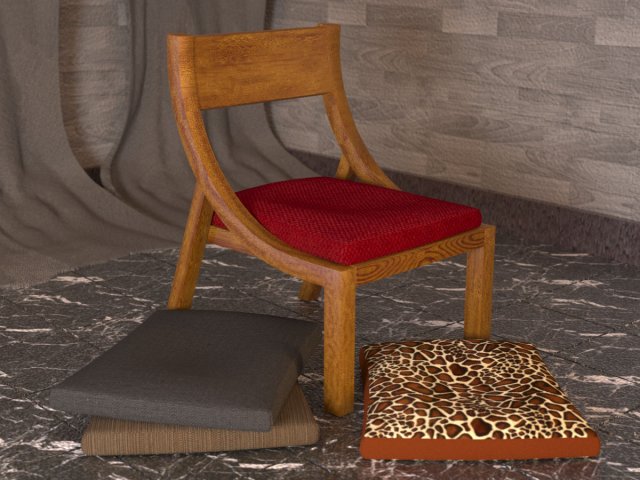 arc chair 3D मॉडल .c4d .max .obj .3ds .fbx .stl .blend 