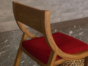 arc chair 3D मॉडल