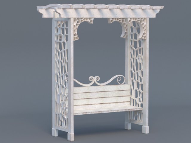 arbor bench Modelo 3D .c4d .max .obj .3ds .fbx .stl .blend 