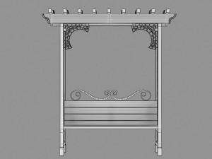 arbor bench Modelo 3D