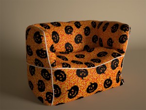 bean bag chair 3D Model