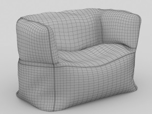 bean bag chair 3D Model