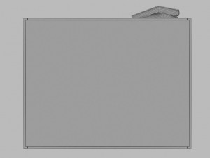 book shelf Model 3D