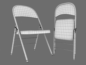 folding chair 3D Model