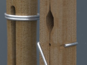 wooden clothes pins Model 3D