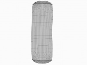 bolster pillow 3D मॉडल