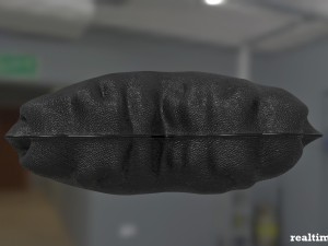 star shaped pillow 3D Model
