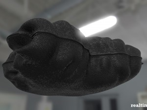 star shaped pillow 3D Model