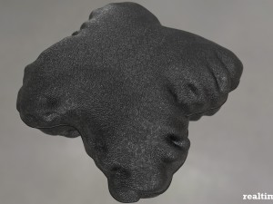 star shaped pillow 3D Model