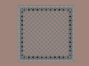 plastic milk crate 3D Model