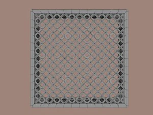 plastic milk crate 3D Model
