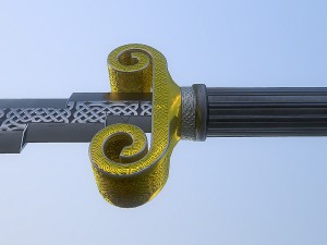 zeus dagger - low poly 3D Model