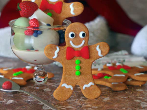 gingerbread man realistic pbr 3D Model