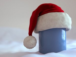 santa hat Model 3D
