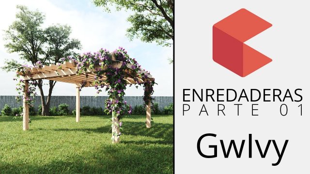 Como crear enredaderas en 3d 