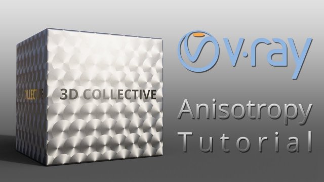 Anisotropy en vray 