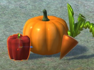 the garden 3D Model