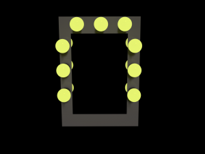 vanity mirror 3D Model