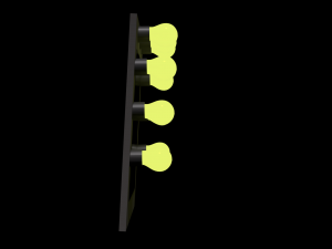 vanity mirror Model 3D