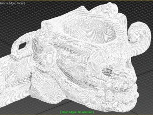 skull with mayan art 3D Model
