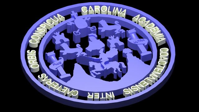 logo 3d universidad de san carlos de guatemala 3D 모델 .c4d .max .obj .3ds .fbx .stl .blend 