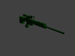 sniper 3D Model