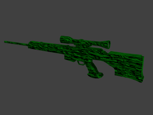 sniper 3D Model
