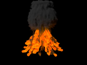 爆炸动画 3D 模型