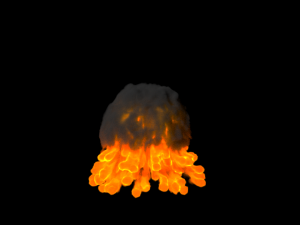 explosion animation Modello 3D