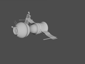 space station Model 3D