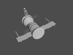 space station Model 3D