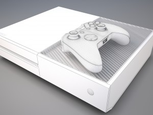xbox one Modello 3D