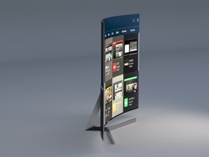 samsung 55 and 75 inch suhd 4k curved smart tv ks9000 Modèle 3D