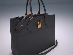 City steamer bag 3D Model