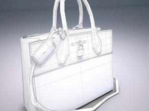 City steamer bag 3D Model