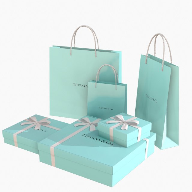 Tiffany boxes hotsell and bags