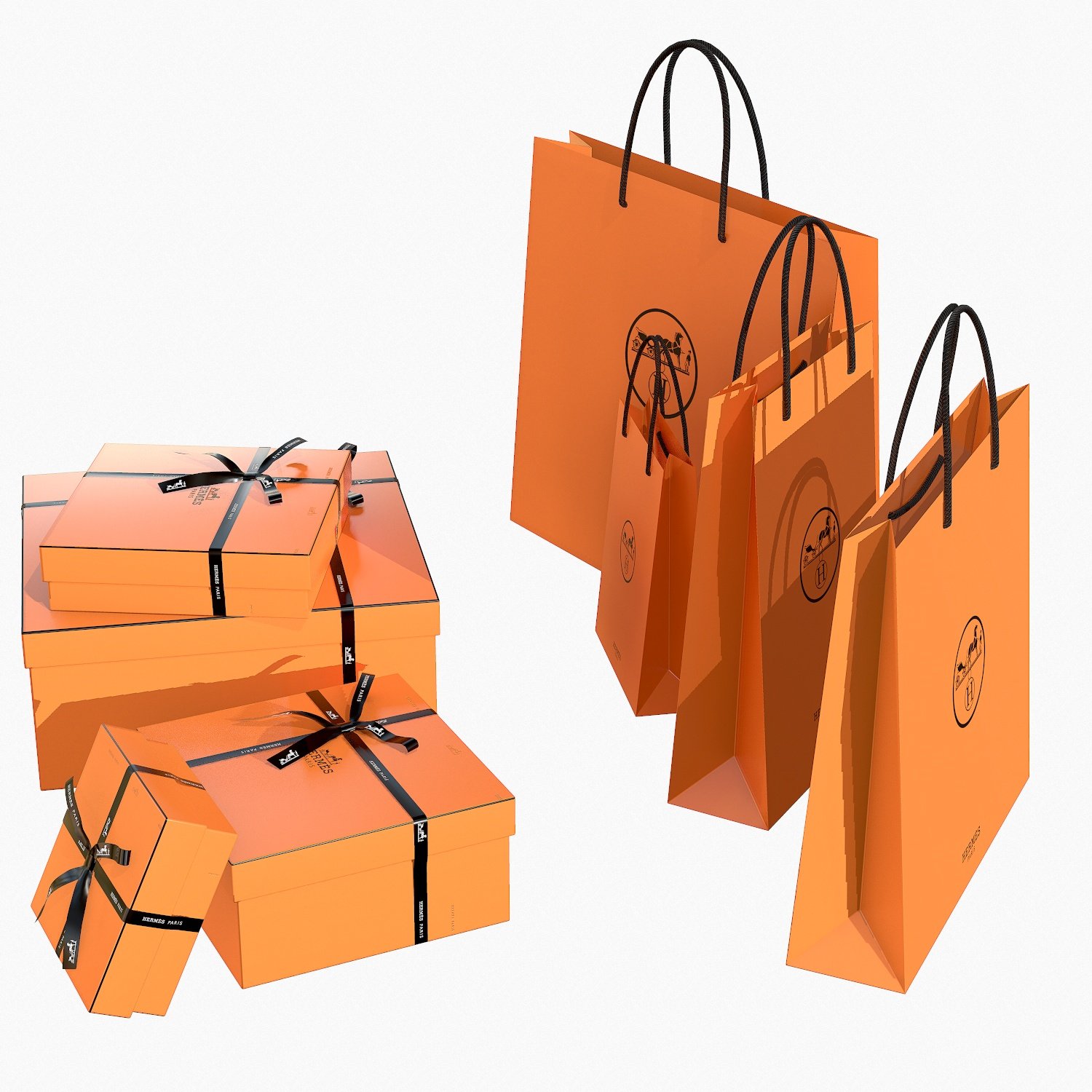 Hermes. Retail boxes.  Hermes accessories, Hermes box, Handbag